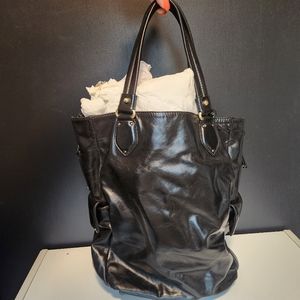 Black Leather Botkier Tote